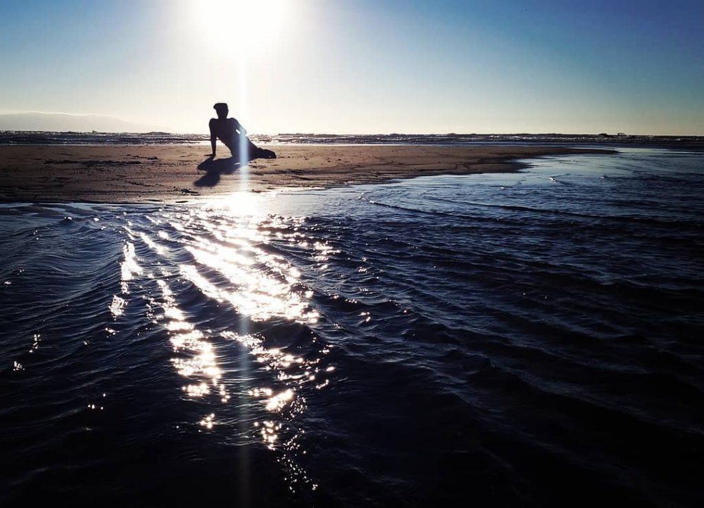 Sunbathing diva (c) Copyright Sandra Bratt #sundown #sunset #beach #sand #lowtide #relaxing #sunbathe #sea&hellip;