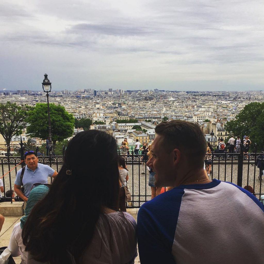 The best viewpoint in Paris is you . . . #paris #parisfrance #sacrecoeur #viewpoint&hellip;