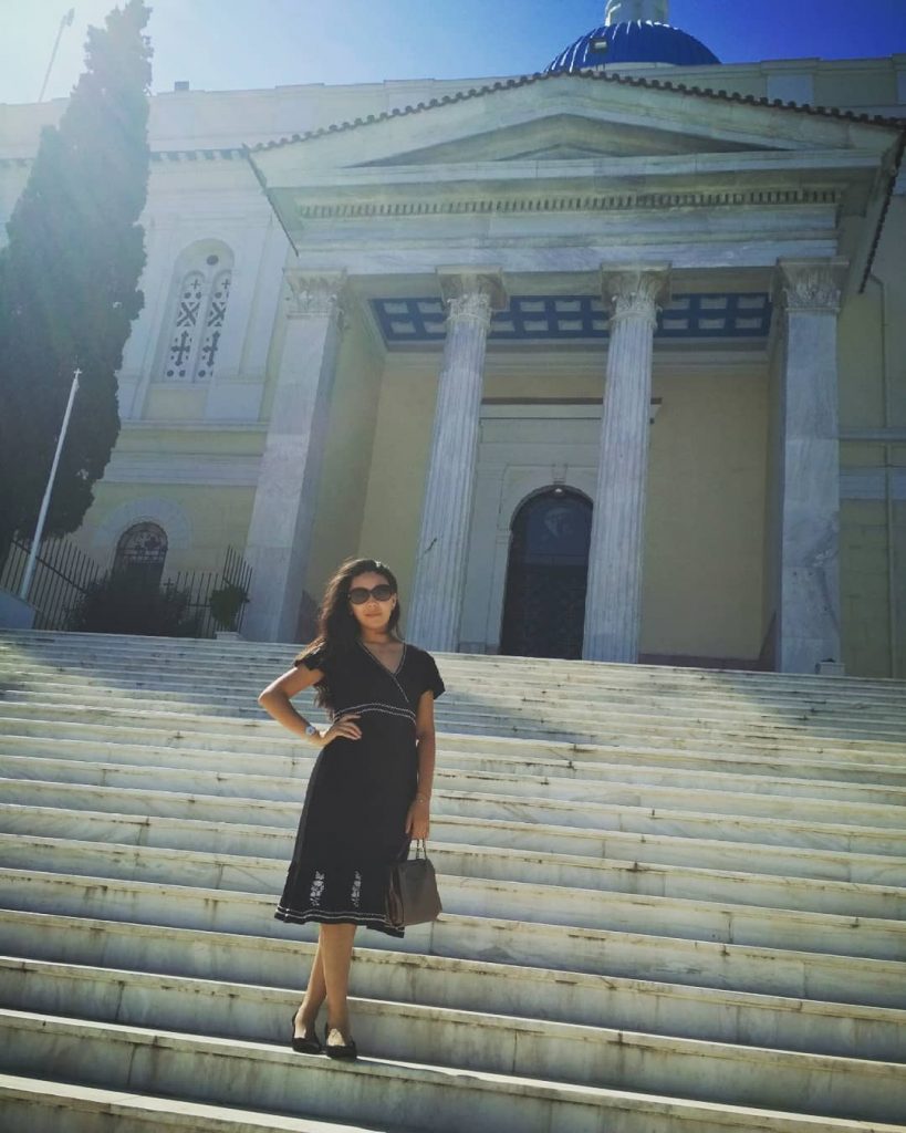 Black dress … #piraeus #greece #walk #nice #places #love #it #travelblogger #amazingday #followme #photo&hellip;