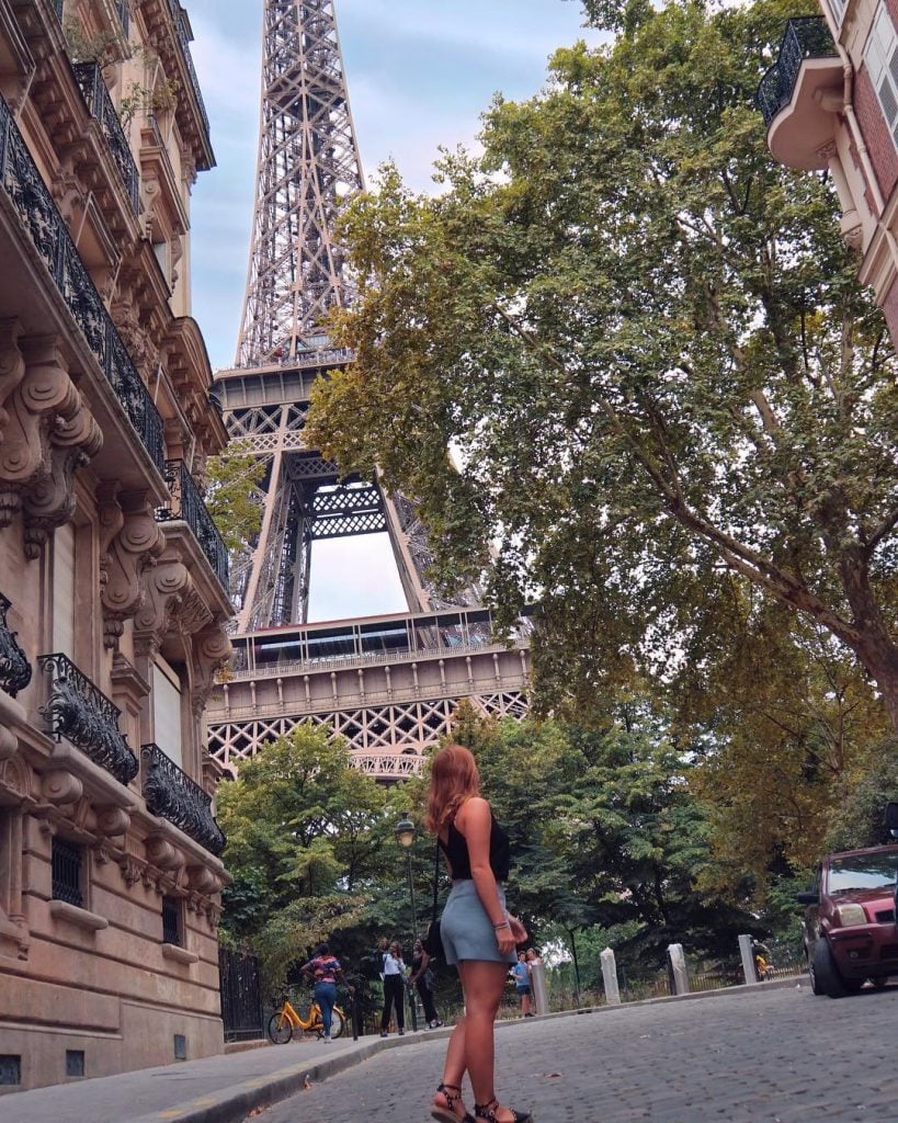 bienvenue à paris! ???????? #paris #toureiffel #bnesimppl #iamtb #foreveronvacation