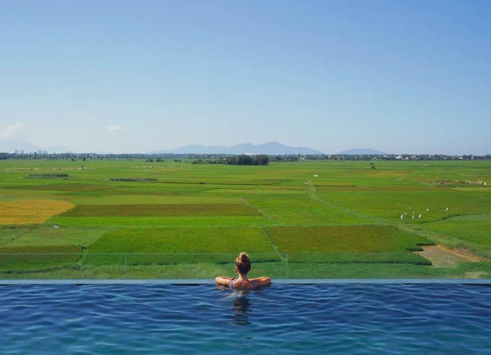 Después de pasar horas pateando, qué mejor que un bañito con vistas a los&hellip;