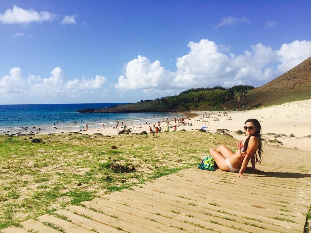 No me canso de admirar y deslumbrarme con esta maravillosa isla ¡¡¡¡Chile tiene lugares&hellip;