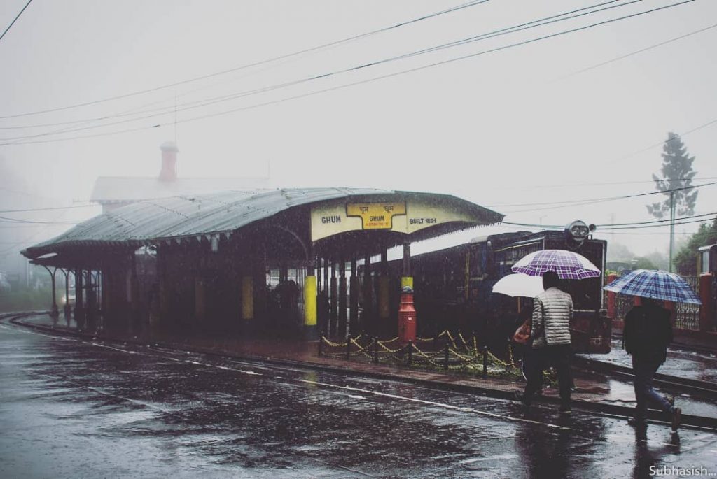 Ghum railway station of the Darjeeling Himalayan Railway is the highest railway station in India.…