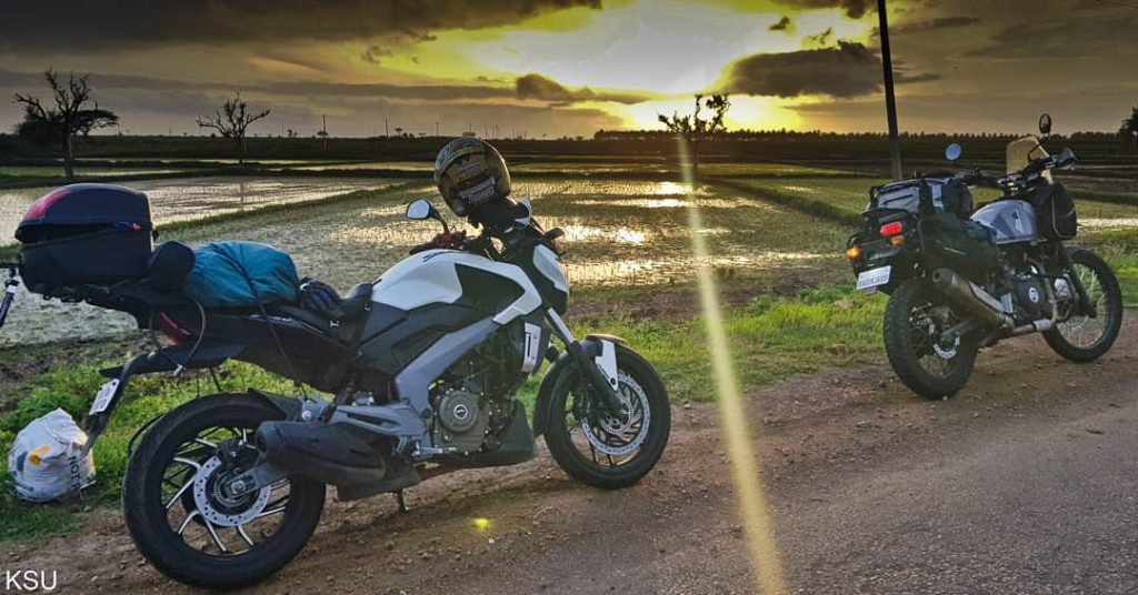 The orange skies and green grass are a proof that the world loves us&hellip;