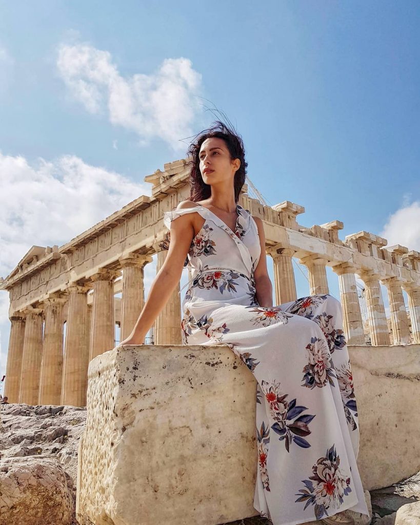 Feels like I’m back in time . . . . #parthenon #acropolis #ancientcity #greekhistory&hellip;