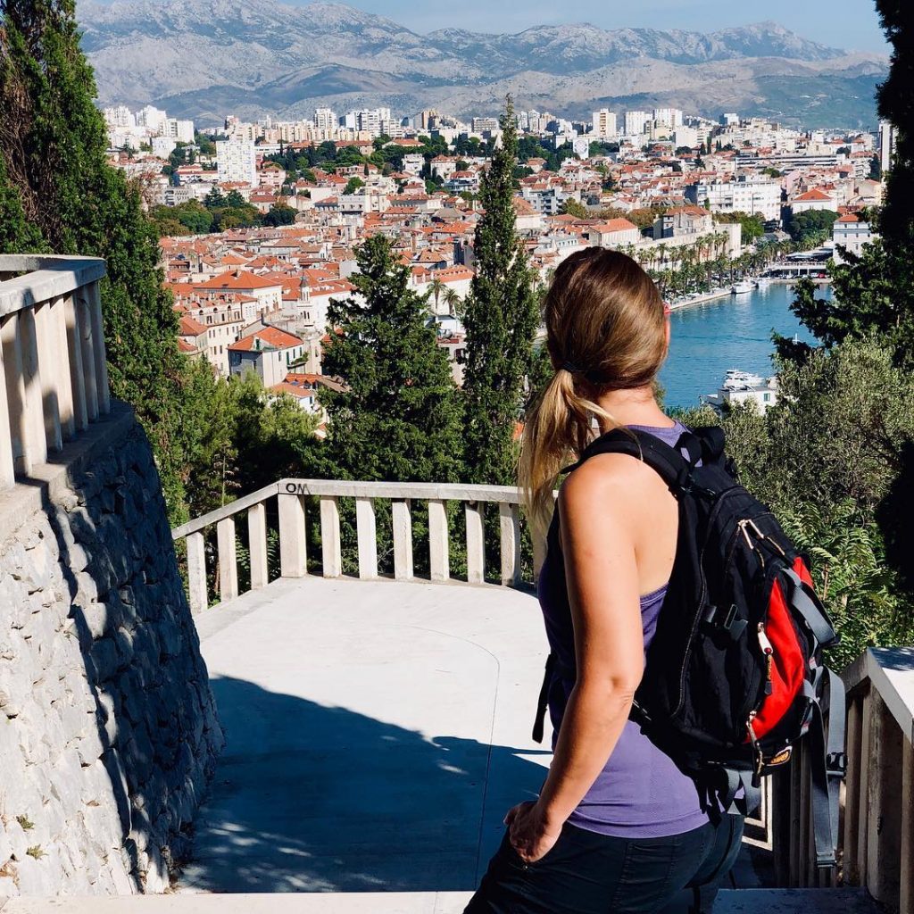 First day exploring #split #croatia its 26 degrees in October with blue skies and…