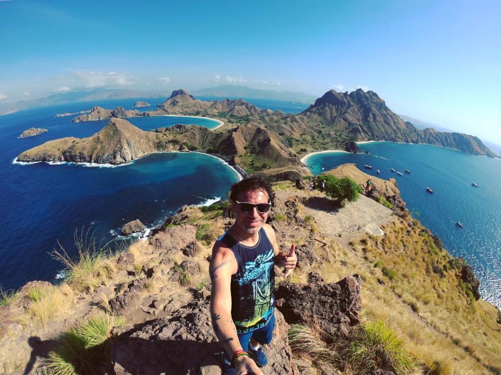 Isla Padar, en el Parque Nacional Komodo, islas menores de Sonda en el Océano&hellip;