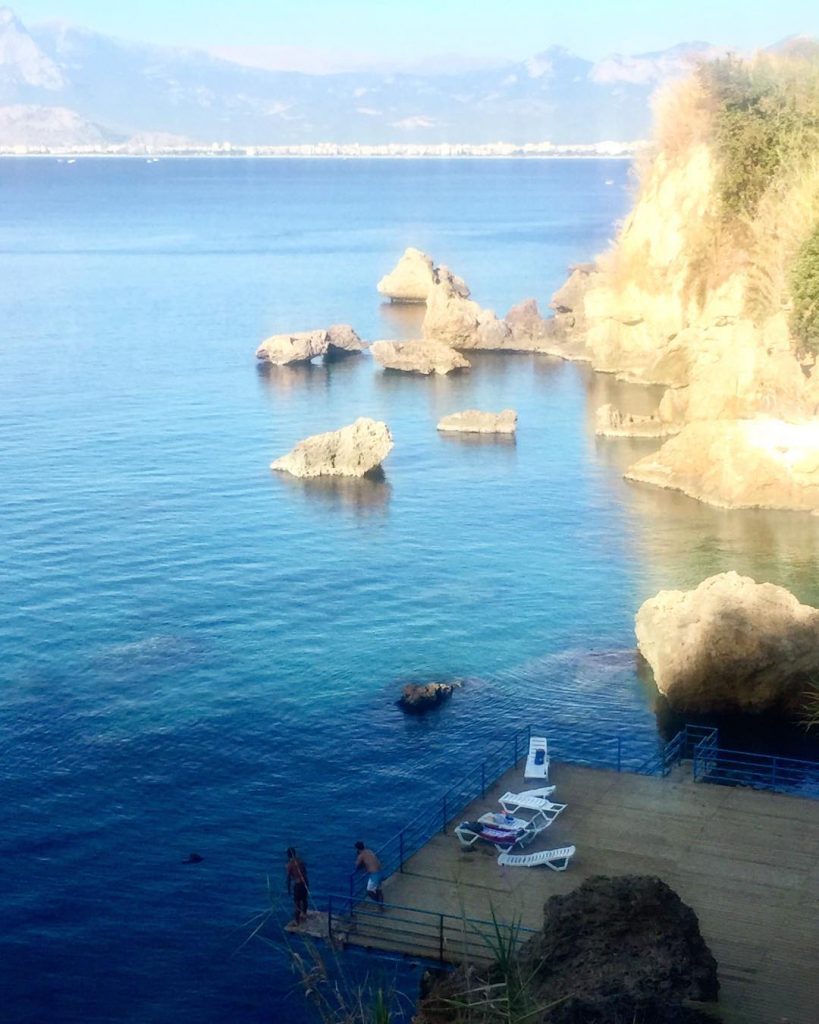 Swimming and floating at this turquoise water beach, a heavenly morning #turkeystagram #turkey_home #igersturkey&hellip;
