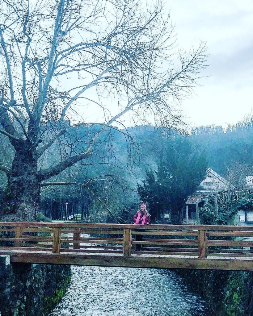 Serenity and Simplicity. A country house, river flowing, the bridge, trees around. Isn’t this&hellip;