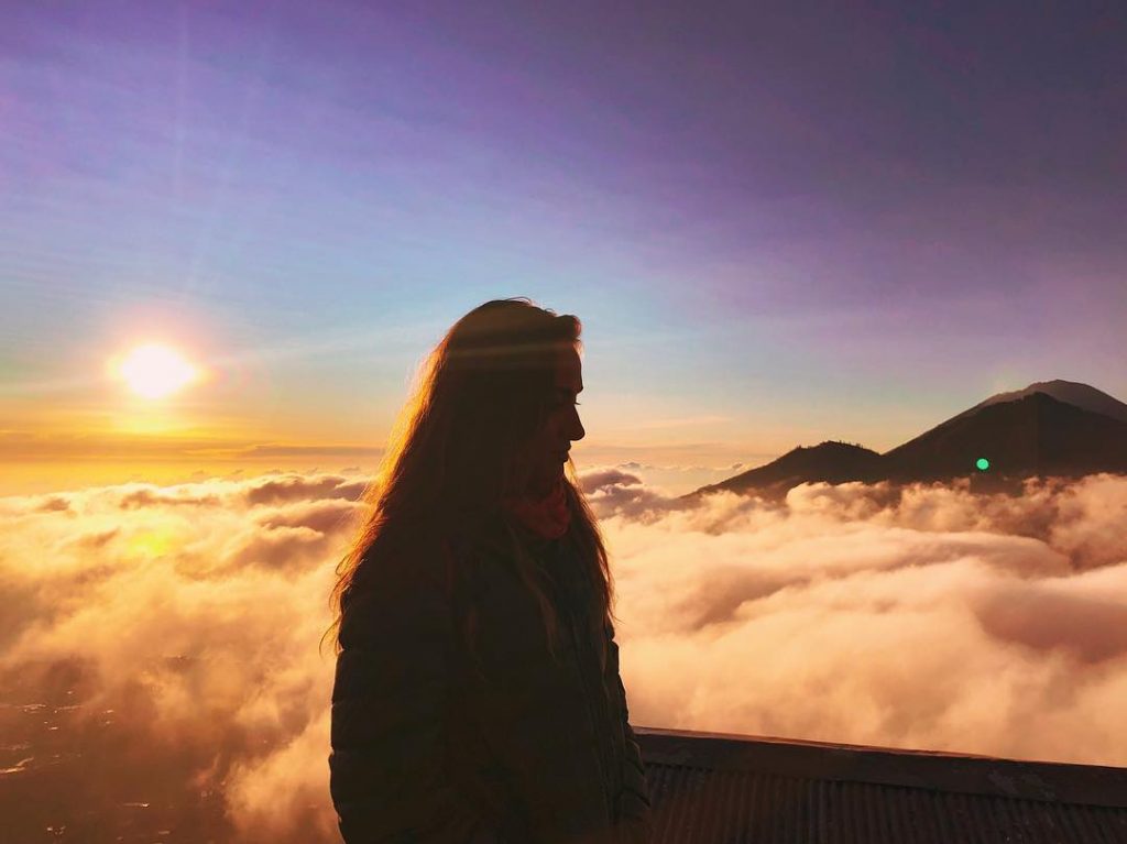 Sunrise from the peak of Mt. Batur Volcano ️ Ubud blog post coming soon!…
