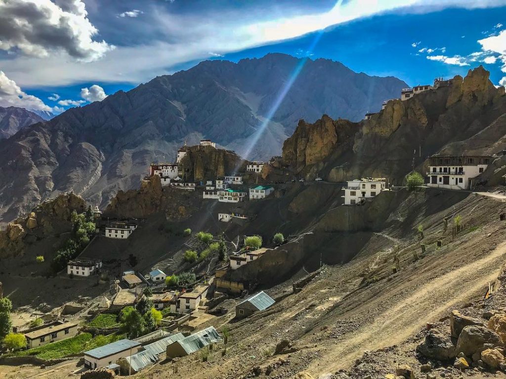 Dhankar Gompa. A 1000 year old monastery which is situated in the Lahaul Spiti&hellip;
