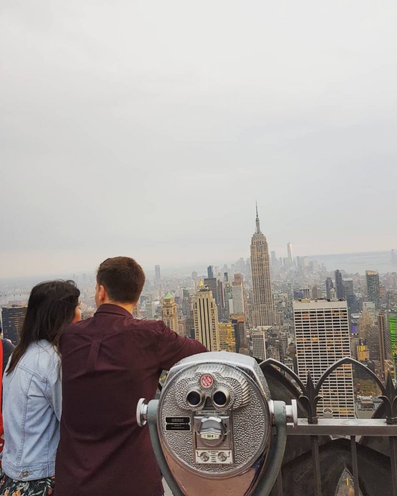 Top of the Rock . #newyork #nuevayork #nyc #rockefellercenter #Topoftherock #empirestatebuilding #manhattan #travelusa #travelphoto&hellip;