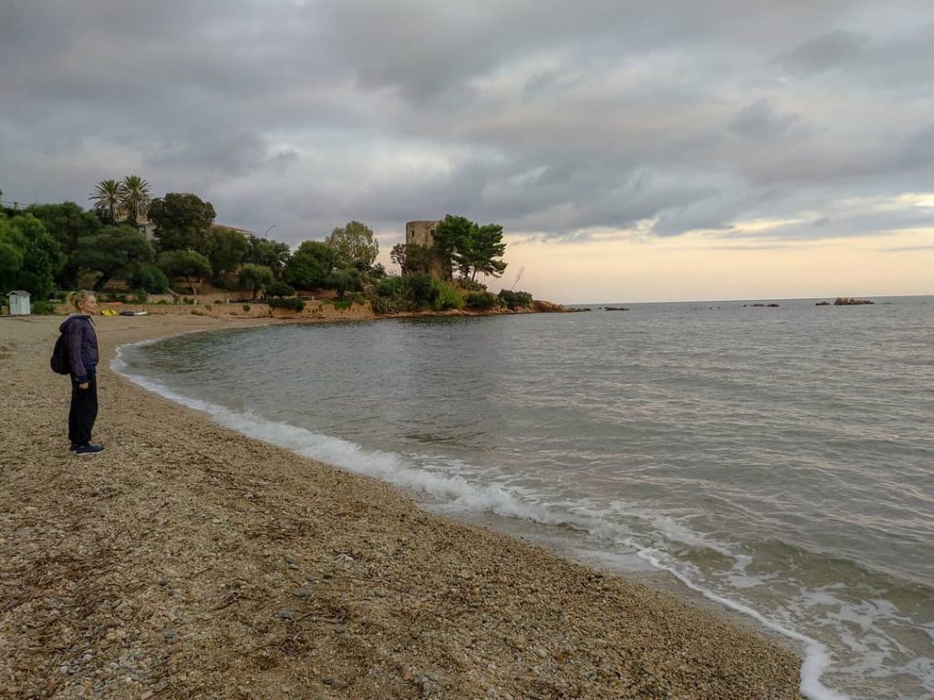 Enjoying the east of Sardinia. The first beach we visited was in Santa Maria&hellip;