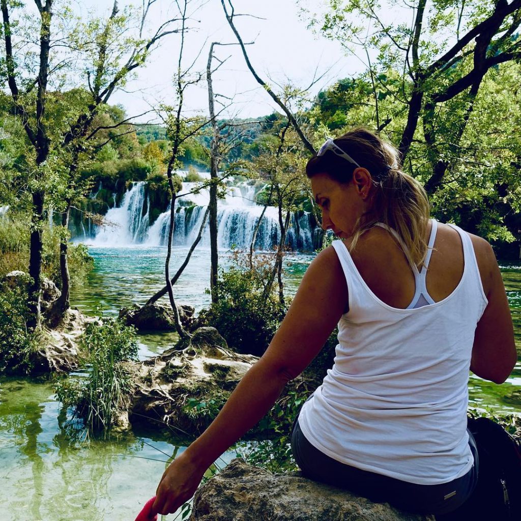 Amazing #waterfall at #krkanationalpark in #croatia Good time of year to go in October.&hellip;