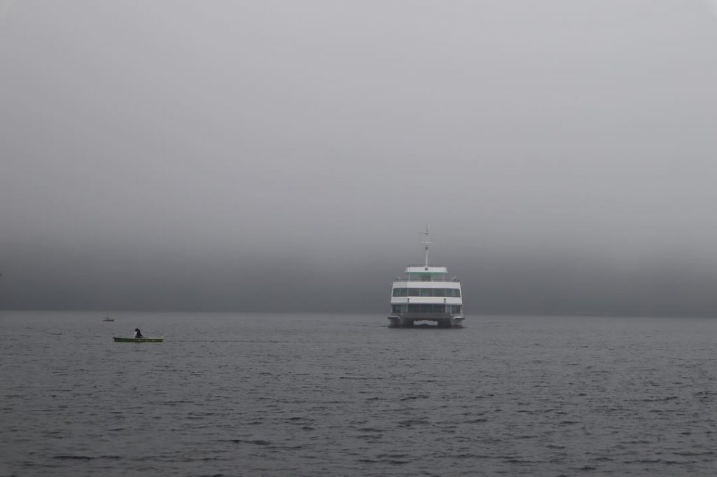It was bright and sunshiny when we got up to Mt. Fuji’s 5th Station.&hellip;