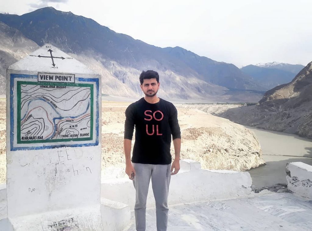 Three Mountain Ranges Junction ( Himalaya, Karakoram & Hindukush) at Karakoram Highway, Pakistan