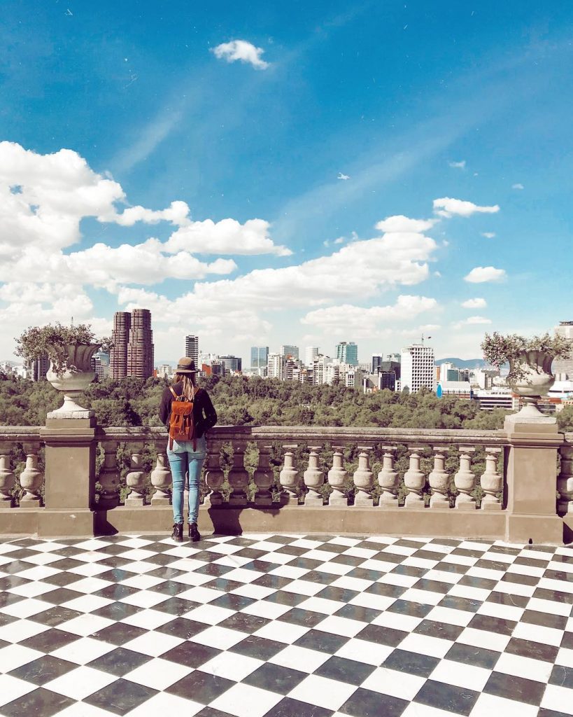 Es increíble la vista que se tiene desde el Castillo de Chapultepec. Hacia el&hellip;