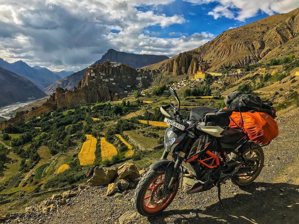 Dhankar Gompa, the Spitian wonder is special. More so when you catch this view&hellip;