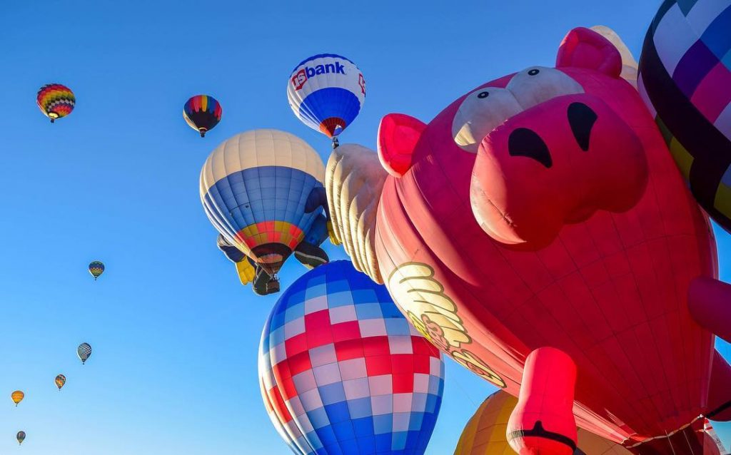 Our first trip to the International Balloon Fiesta did not disappoint! #travel #traveldiary #traveldiaries…