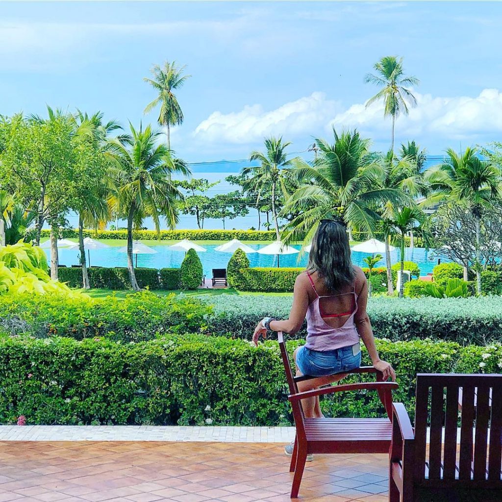 5o shades of blue. From the pool to the sea to the sky and&hellip;