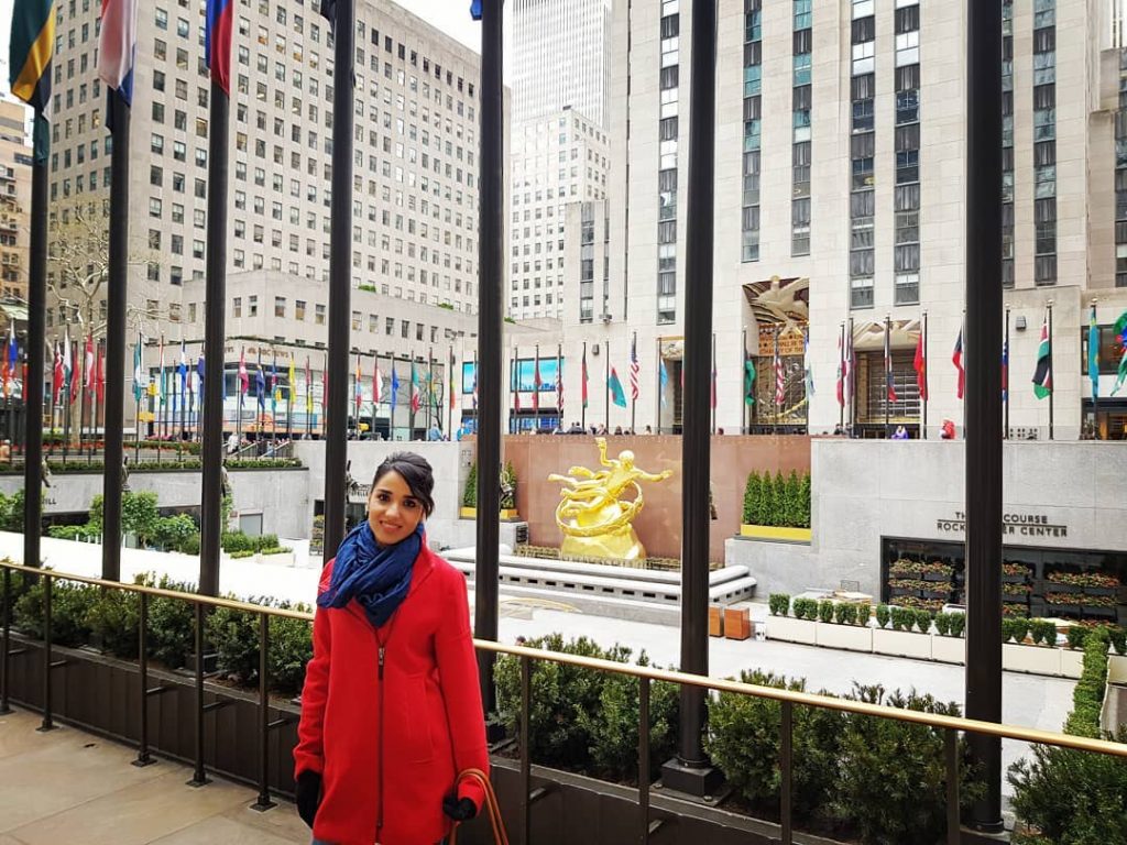 Rockefeller Center????????NYC . #tumiviajefavorito #newyork #nuevayork #manhattan #rockefellercenter #topoftherock #ilovenyc #travelling #travelinladies #traveler #travelcouples&hellip;