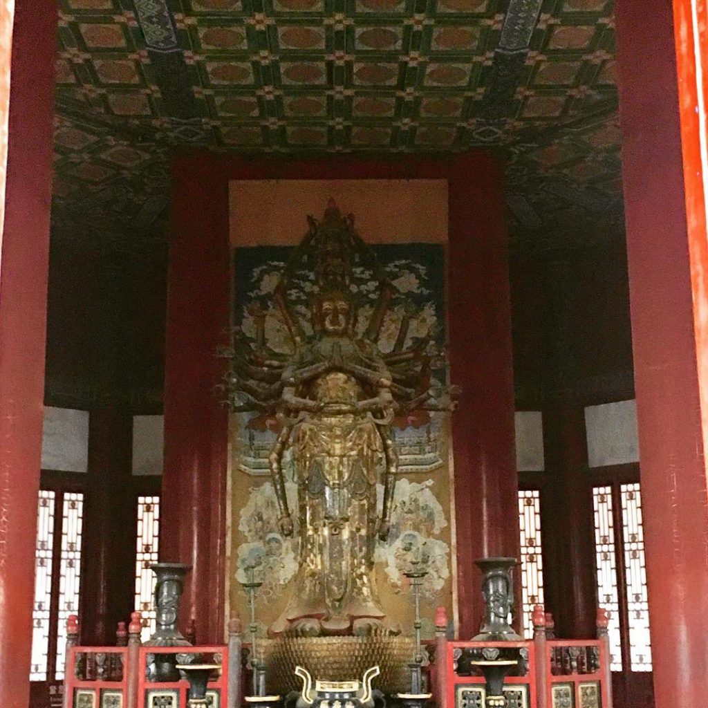 The legend describes an incarnation of Guanyin as the daughter of a cruel king&hellip;