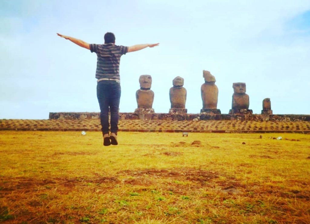 Uno de los lugares más hermosos que he conocido #RapaNui #IsladePascua #easterisland #mochilerodescubre #backpacker&hellip;