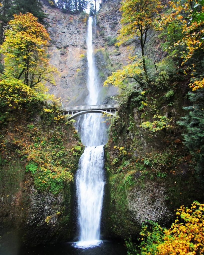Beautiful ️ . #yesterday #waterfalltour #wildwoodadventures #multnomahfalls #columbiarivergorge #waterfall #bridges_of_our_world #bridge #portland #oregon #unitedstates&hellip;