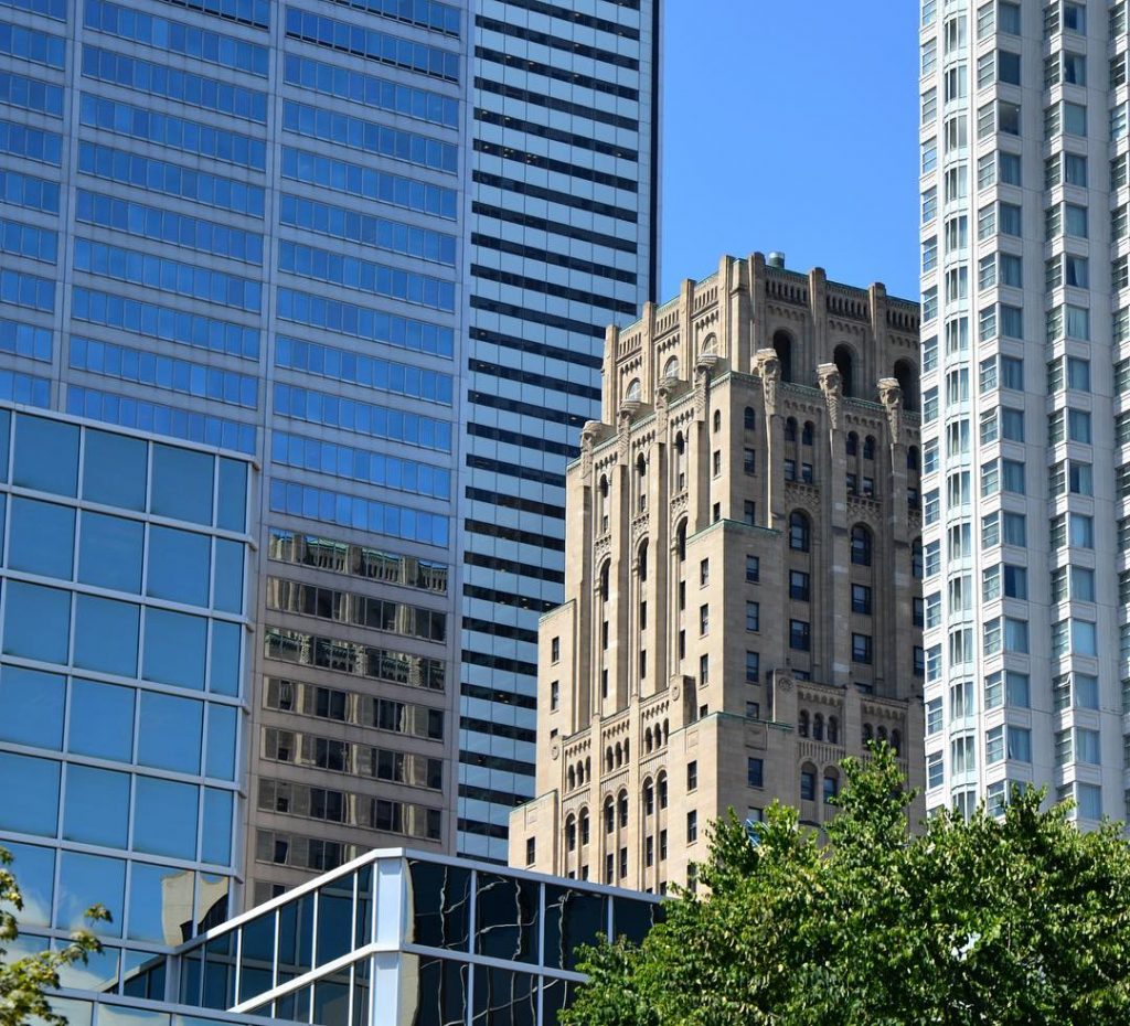 Standing alone amongst the giants. Upon a little googling I believe the older, smaller&hellip;