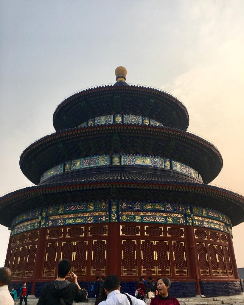 Temple of Heaven! What amazing architecture. A Taoist Temple visited by Emperors for annual&hellip;