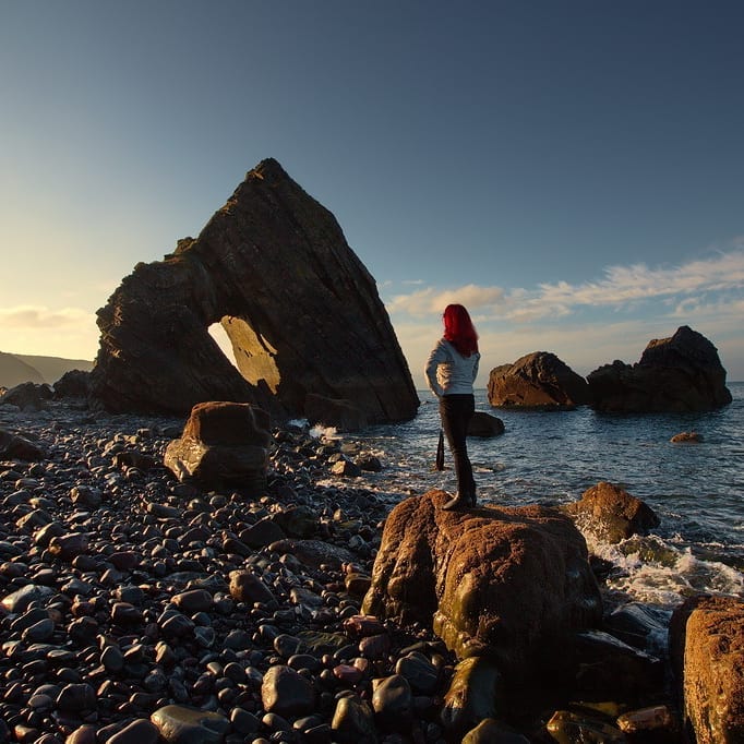 This isolated cove has long been associated with smuggling activities  There is parking at&hellip;