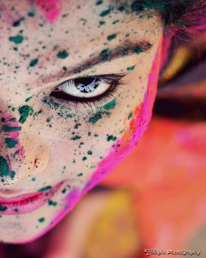 Joyful Eye Of Holi Festival. . #portraitphotography #colorfullife #colorfull #holifestivalofcolours #indianfestival #indianfestivals #happyholi #bong…