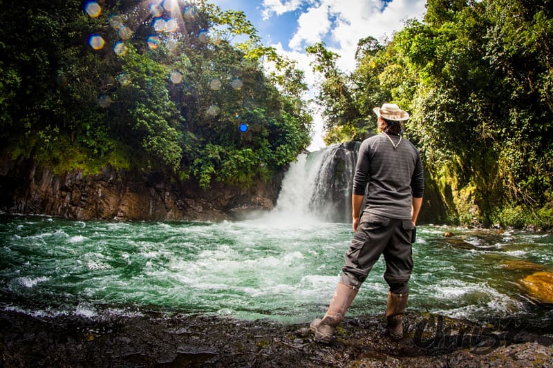 On the way down through the mountains into the Amazonian basin we stopped of&hellip;