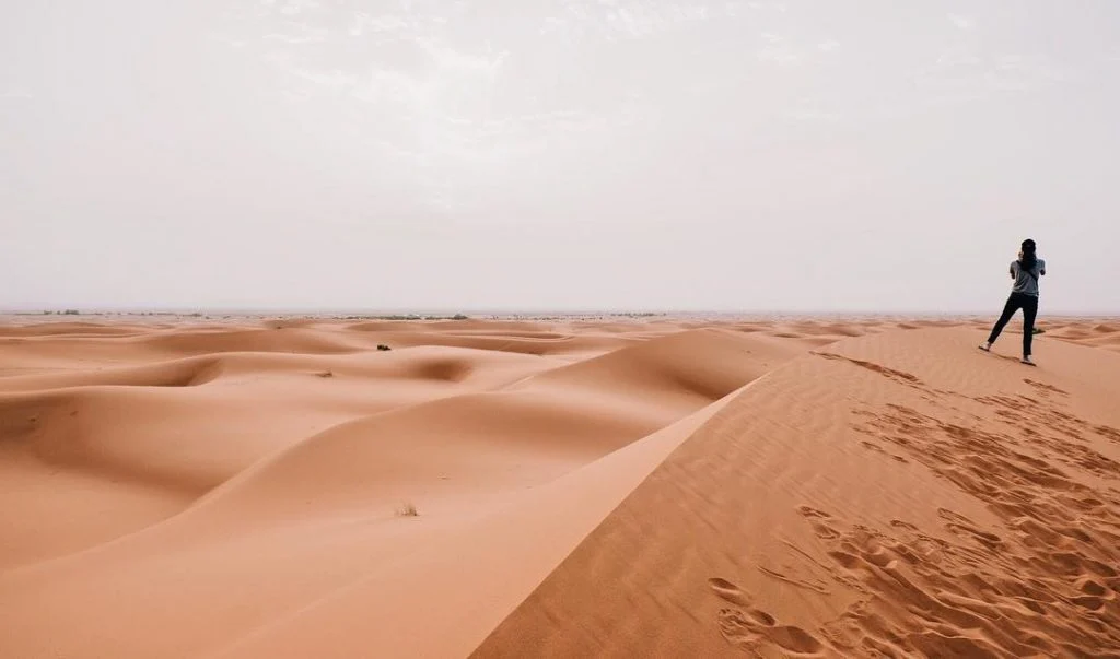26•07•18 Sahara Desert , Merzouga , Morocco โดนพนักงานขุดมาดูพระอาทิตย์ขึ้น ไหนนนนน!!??