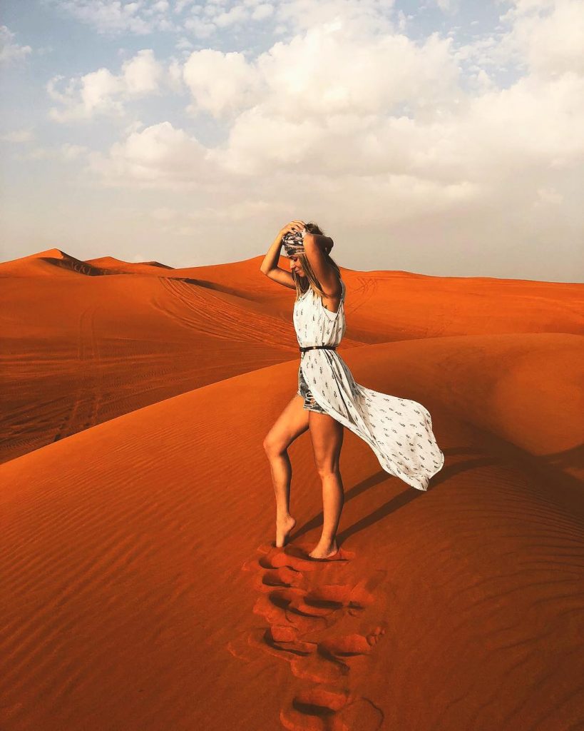 Red sands of DXB . . . . . #travel #travelblogger #travelphotography #travelholic #travelguide…