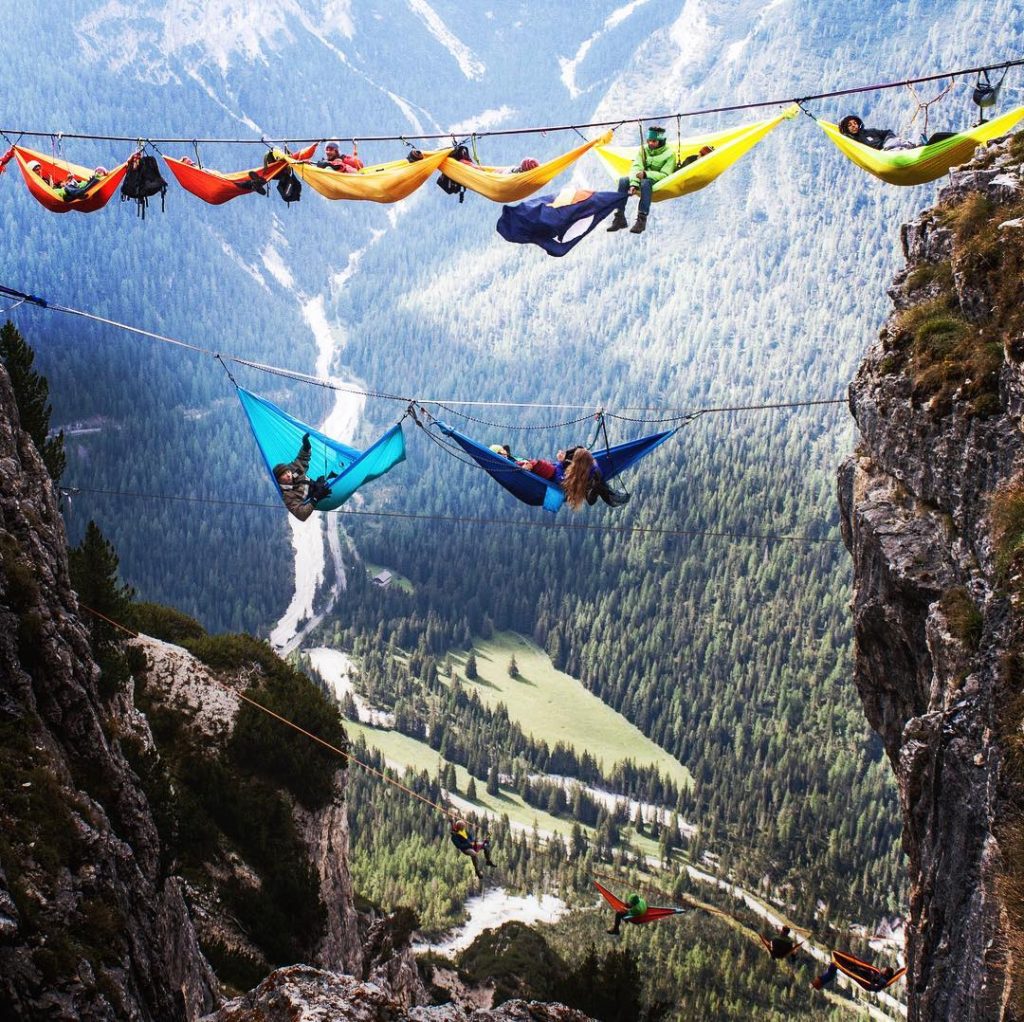 At The Highline Meeting they call this the rainbow line because they color coordinate&hellip;