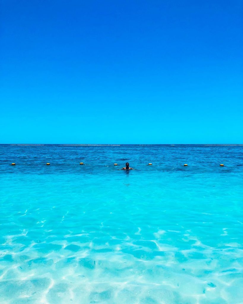 My very own paradise! Brilliant blue skies, a gentle breeze, turquoise waters & breathtaking&hellip;