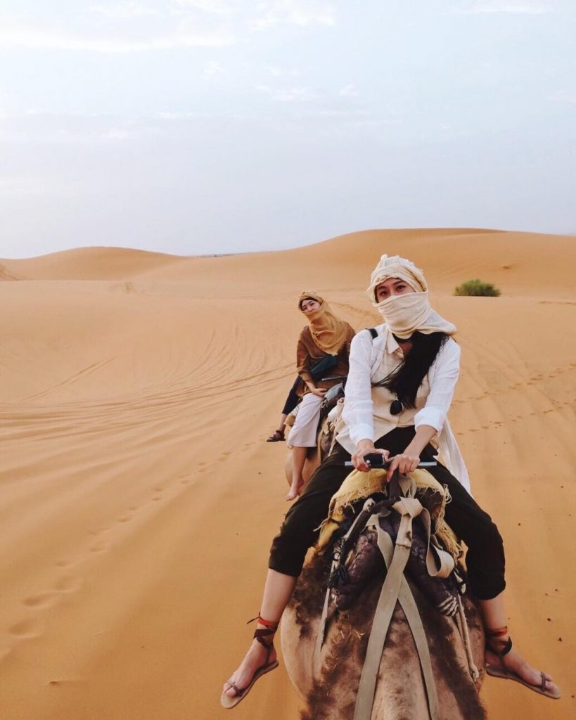 26•07•18 Sahara Desert , Merzouga , Morocco จับแน่นเชียะ