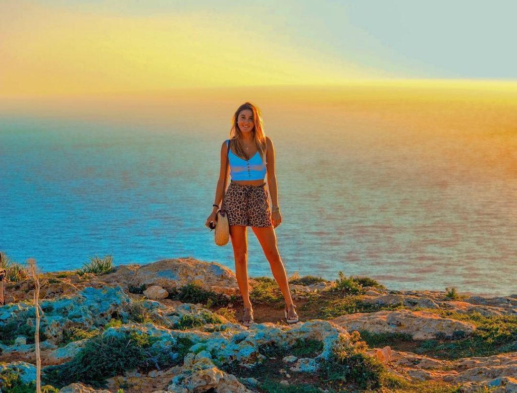 Atardecer en los Dingli Cliffs, Malta