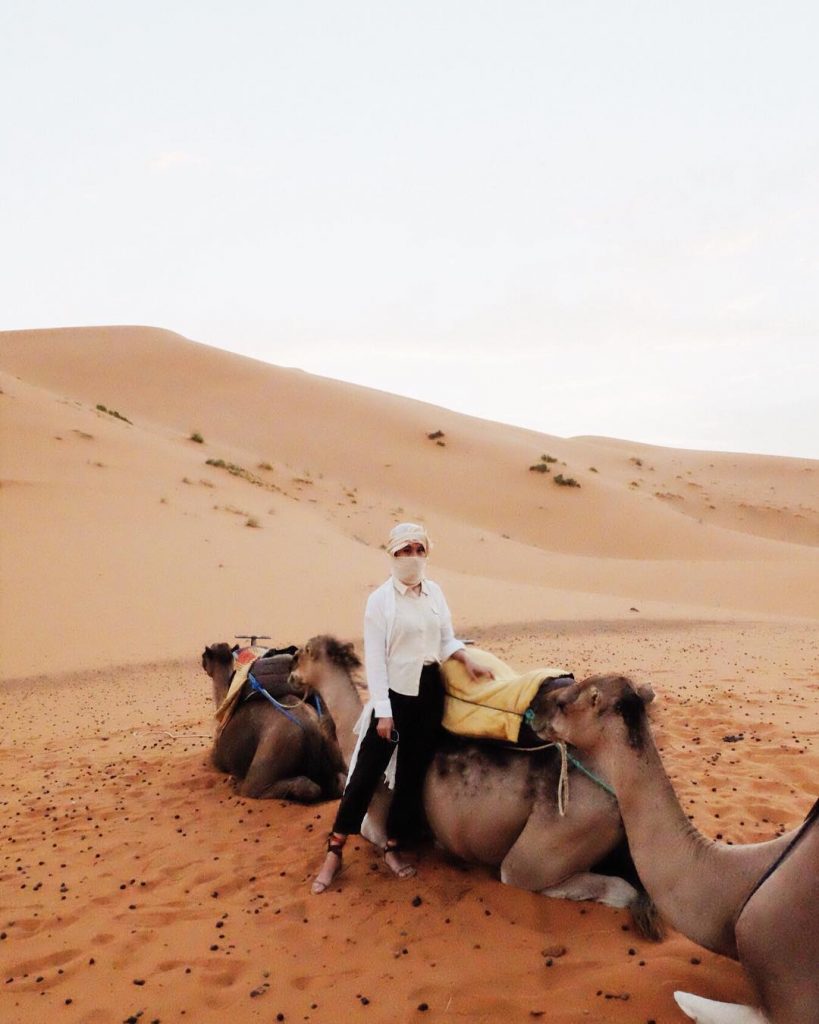 26•07•18 Sahara Desert , Merzouga , Morocco แดดเมืองไทยน่ะหรอ หึ . . . . .&hellip;