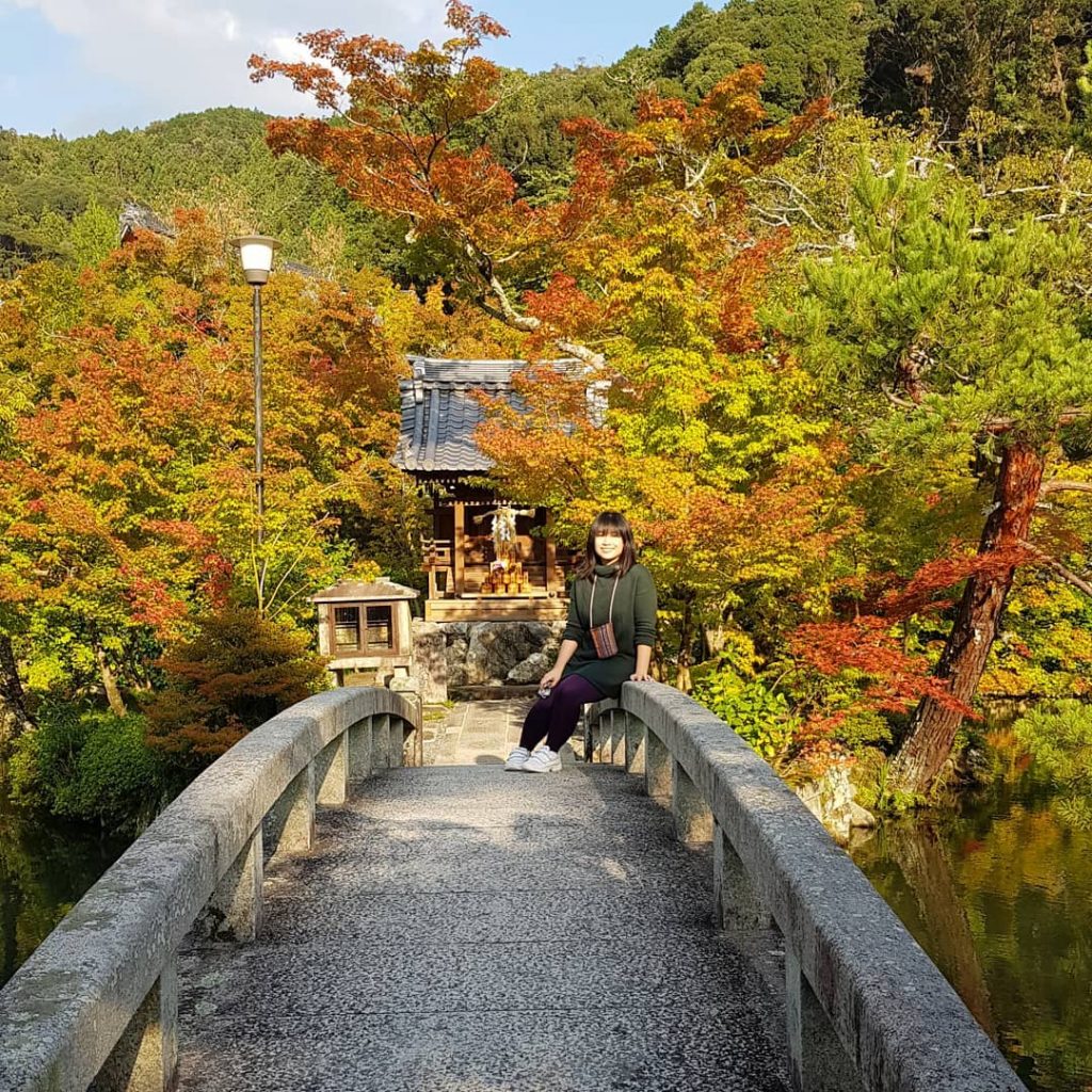 Praying to the spirits of #nature, surrounded by the beauty of nature. . #EikandoZenrinji&hellip;