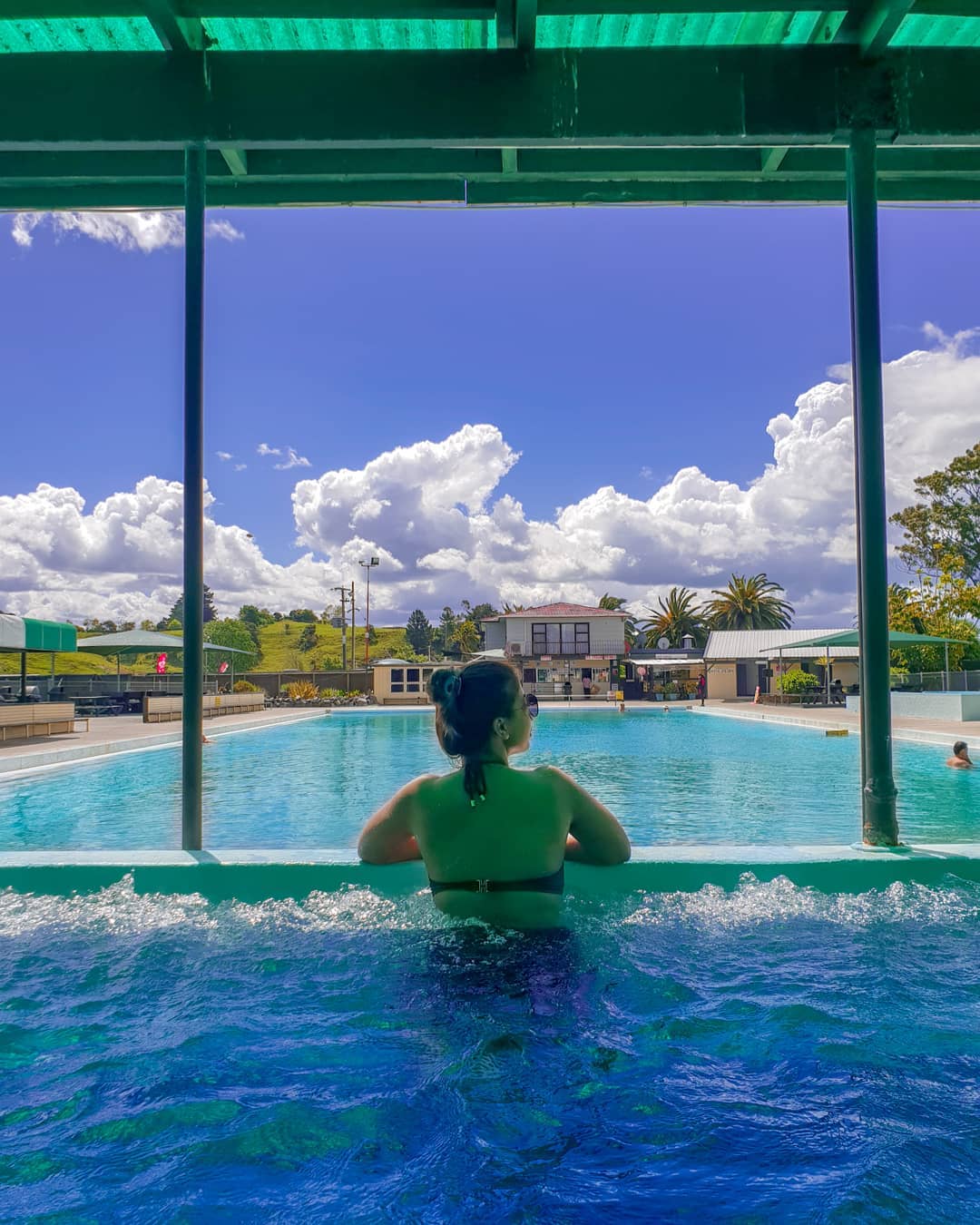 Spring Pool Wild Coming here for relaxing was a great idea, hot spring pool had relaxed ...