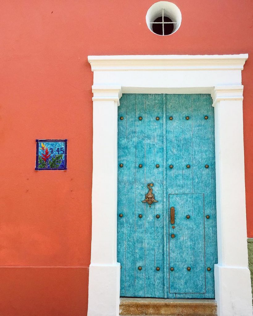 The colorful door capital of the world, Cartagena! Read about our travels to Colombia&hellip;