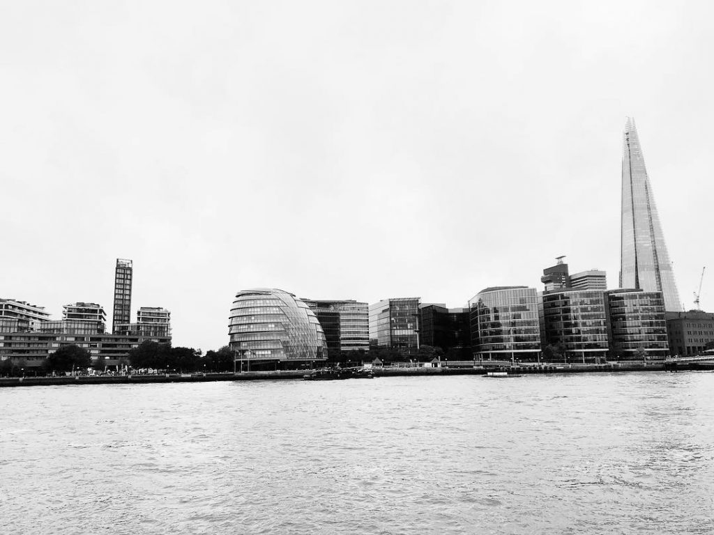 River Thames London in #blackandwhite #theshard #london #exploringlondon #ilovelondon #uk #riverthames #londoner #followforfollowback #instatravel&hellip;