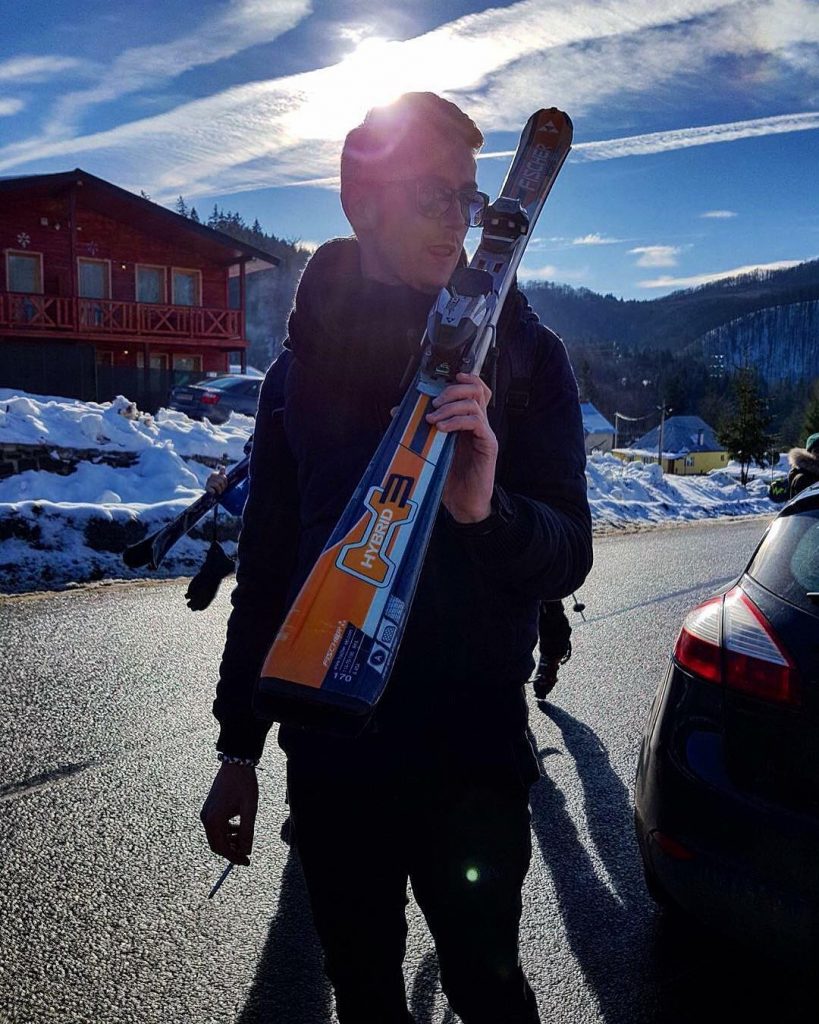 Heading to the slopes