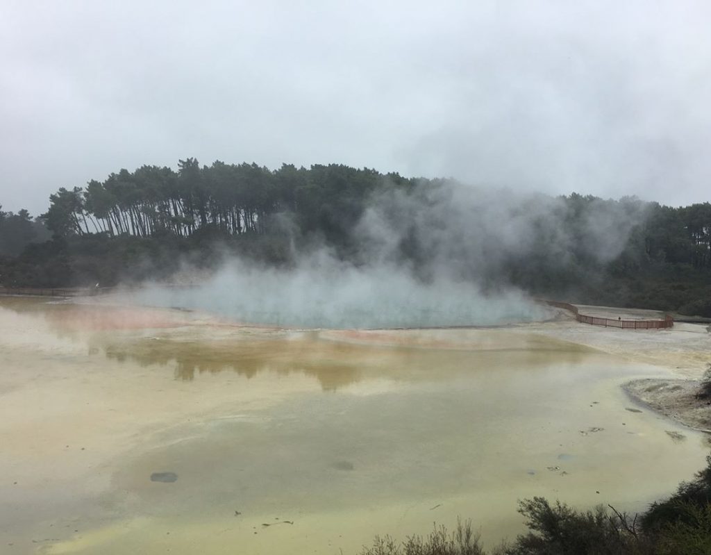 Waiotapu Thermal Wonderland, New Zealand #csmidlifegapyear #memories #travel #travelblogger #travelbug #tbt #photo #adventure #amemoryaday…