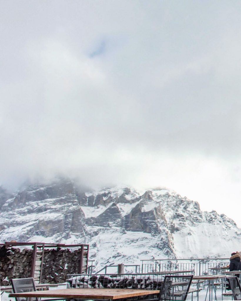 On the lookout platform of the terrace #Bergrestaurant, it rises 45 metres out into&hellip;