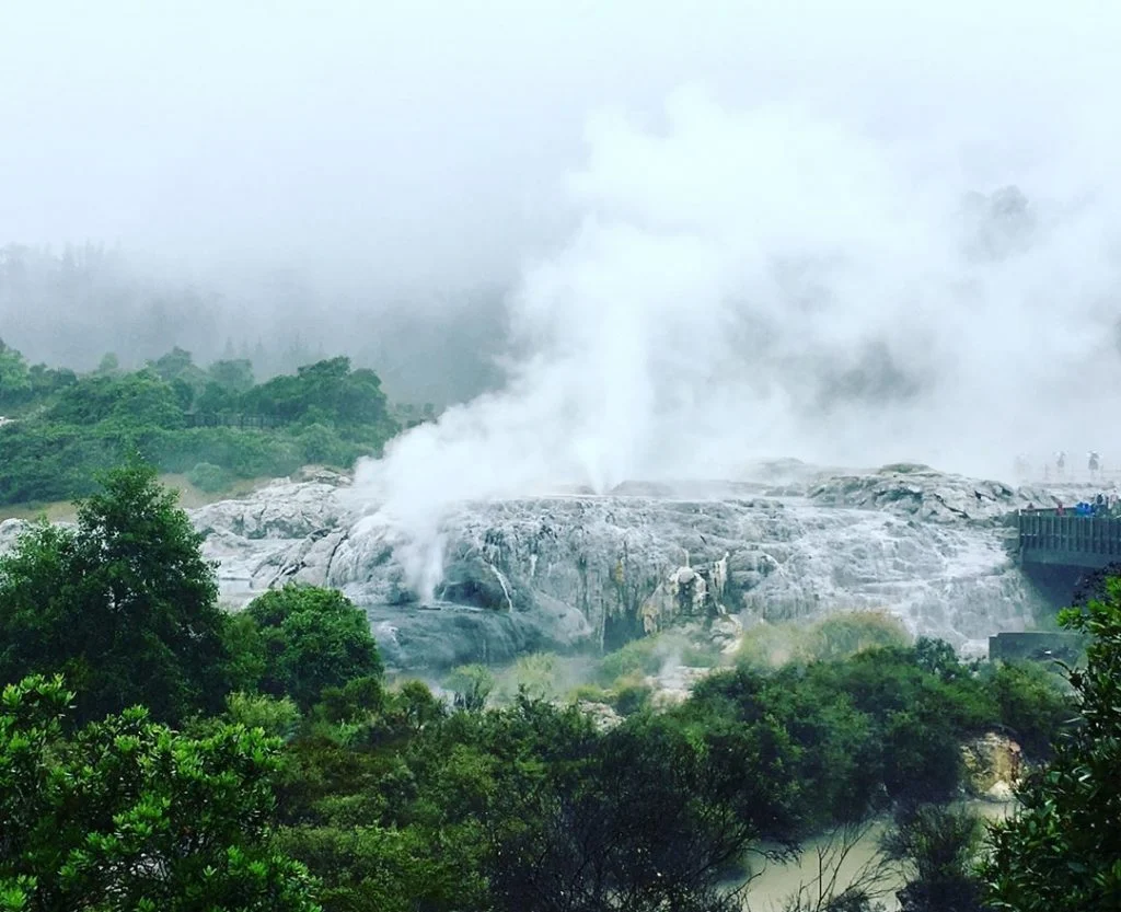 Whakarewarewa, Rotorua; New Zealand #csmidlifegapyear #memories #travel #travelblogger #travelbug #tbt #photo #adventure #amemoryaday #photooftheday&hellip;