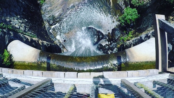 Top down view for Waterfall Wednesday! You can find this beauty if you tour&hellip;