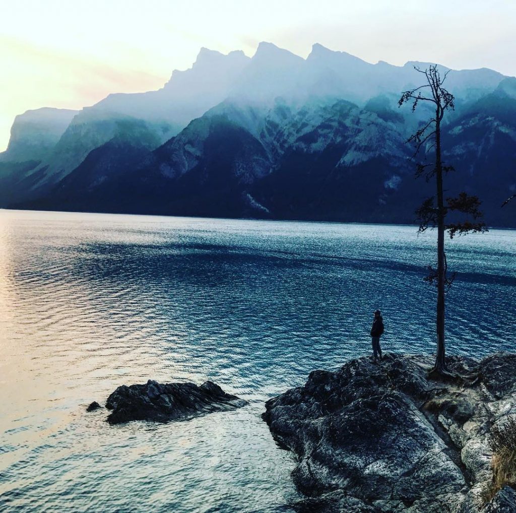 Just minutes away from the town of Banff you’ll stumble upon the shores of…